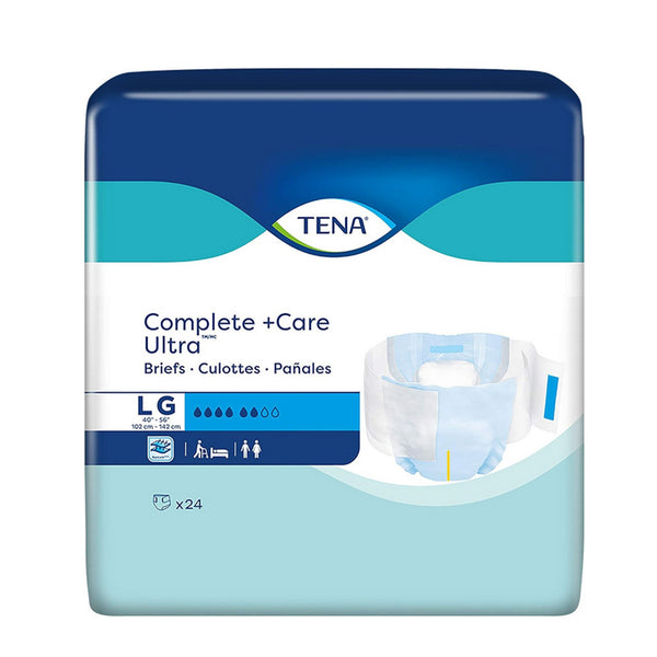 TENA Complete Care + Care Ultra Brief Moderate Absorbency