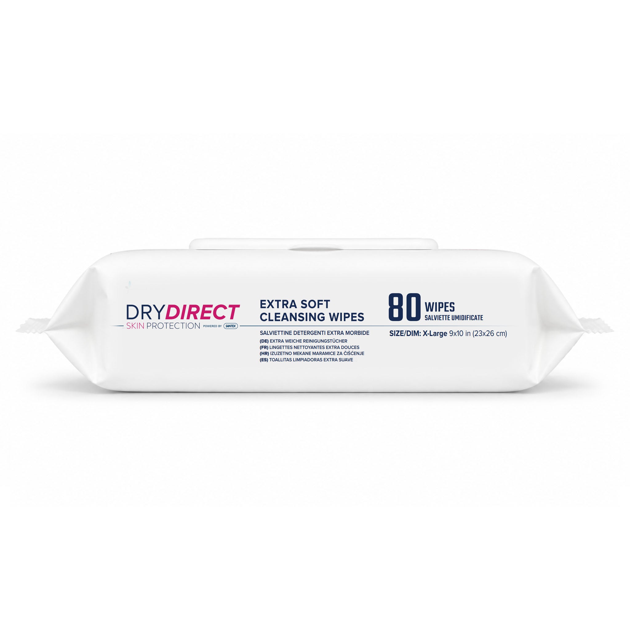 Dry Direct Skin Protection Extra Soft Cleansing Wipes (Unscented)
