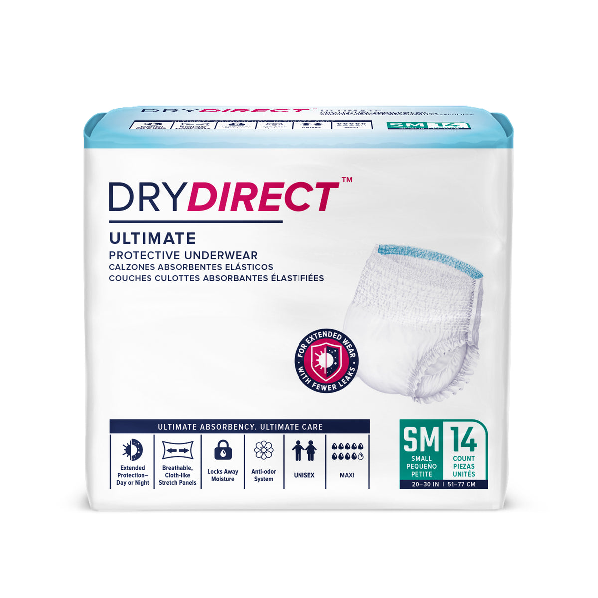 Dry Direct Ultimate Protective Underwear