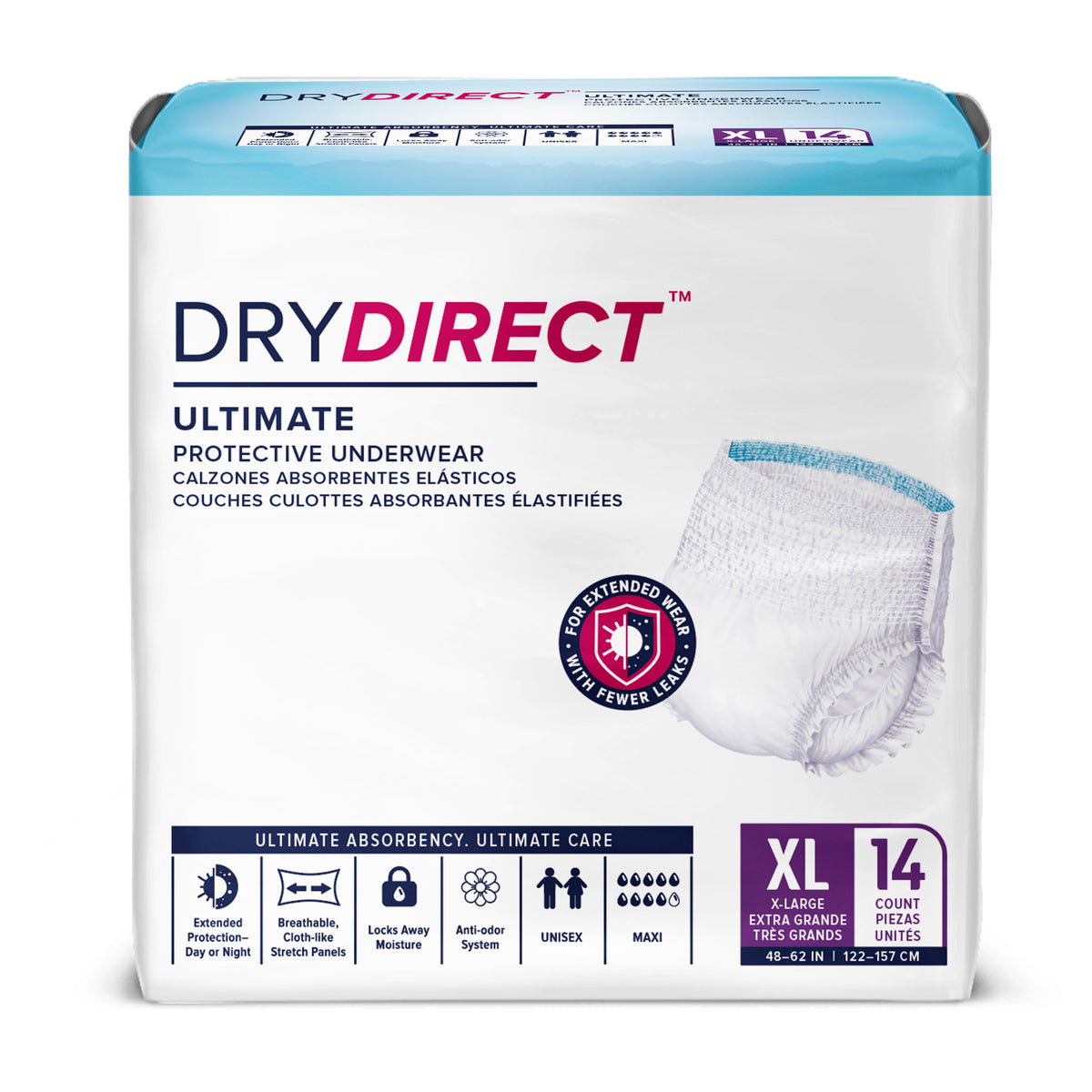 Dry Direct Ultimate Protective Underwear