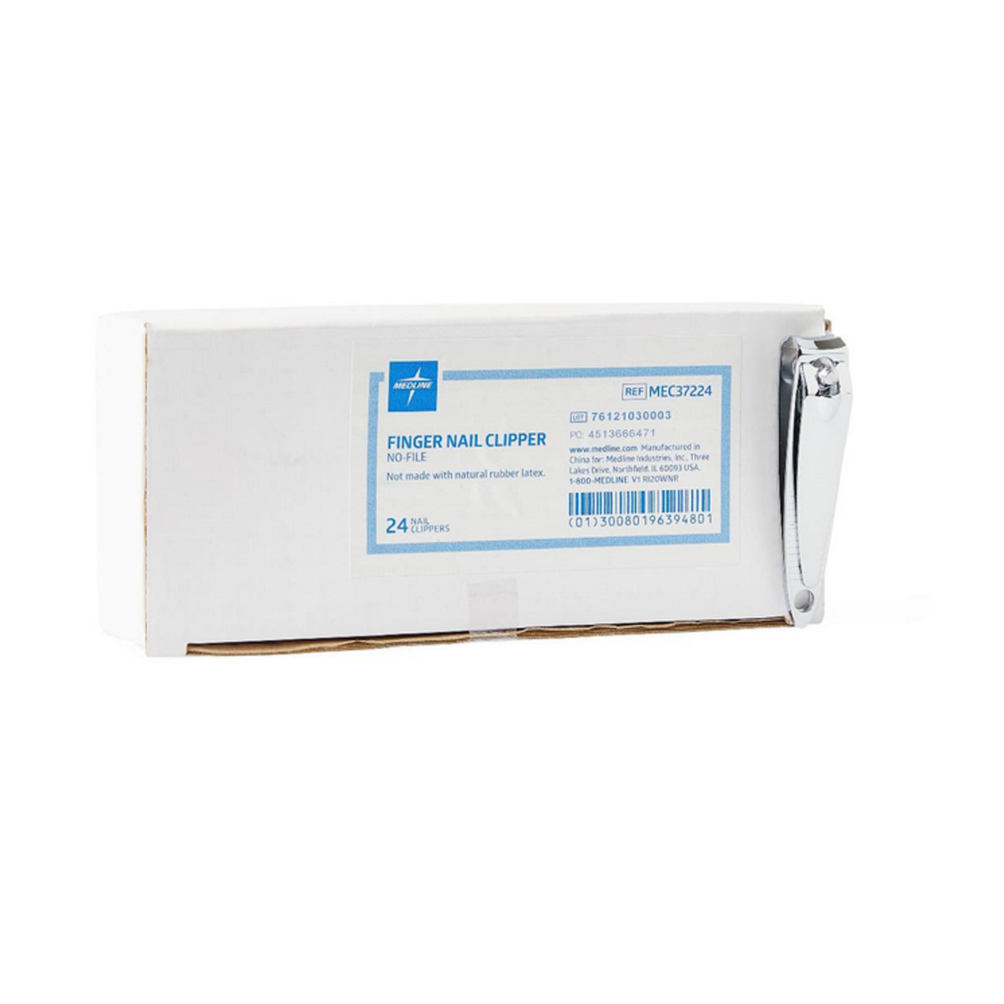 Medline Fingernail Clipper with File