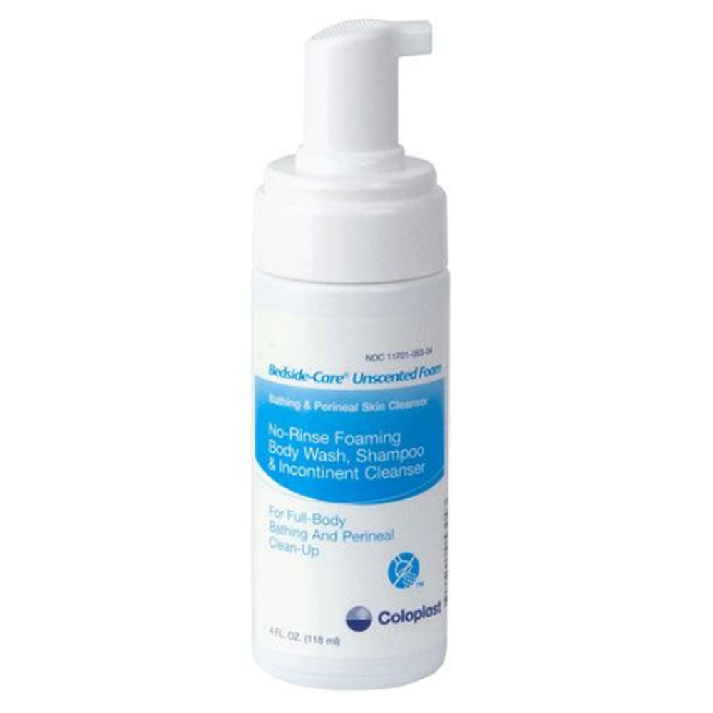 Coloplast Bedside-Care Sensitive Skin Foaming Cleanser Pump Bottle