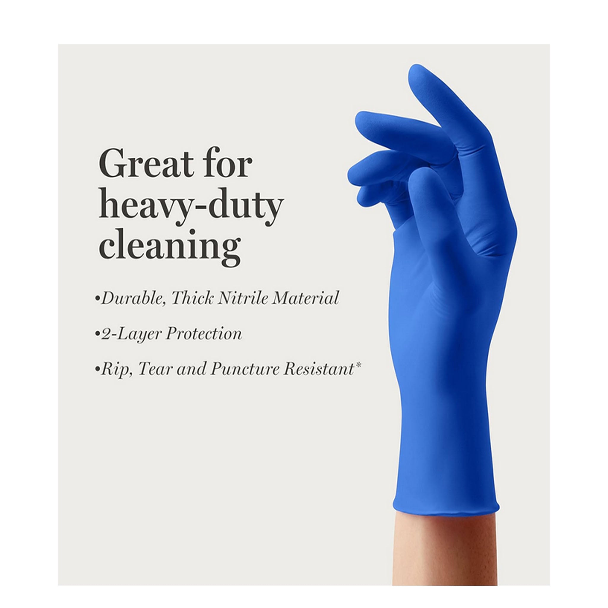 Martha Stewart 2-Layer Heavy-Duty Nitrile Gloves