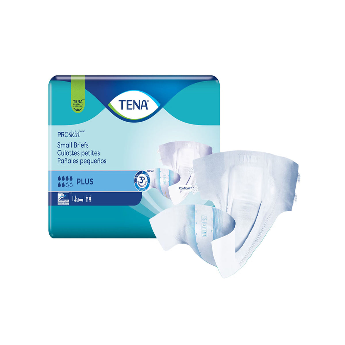 TENA Brief ProSkin Plus Adult Small
