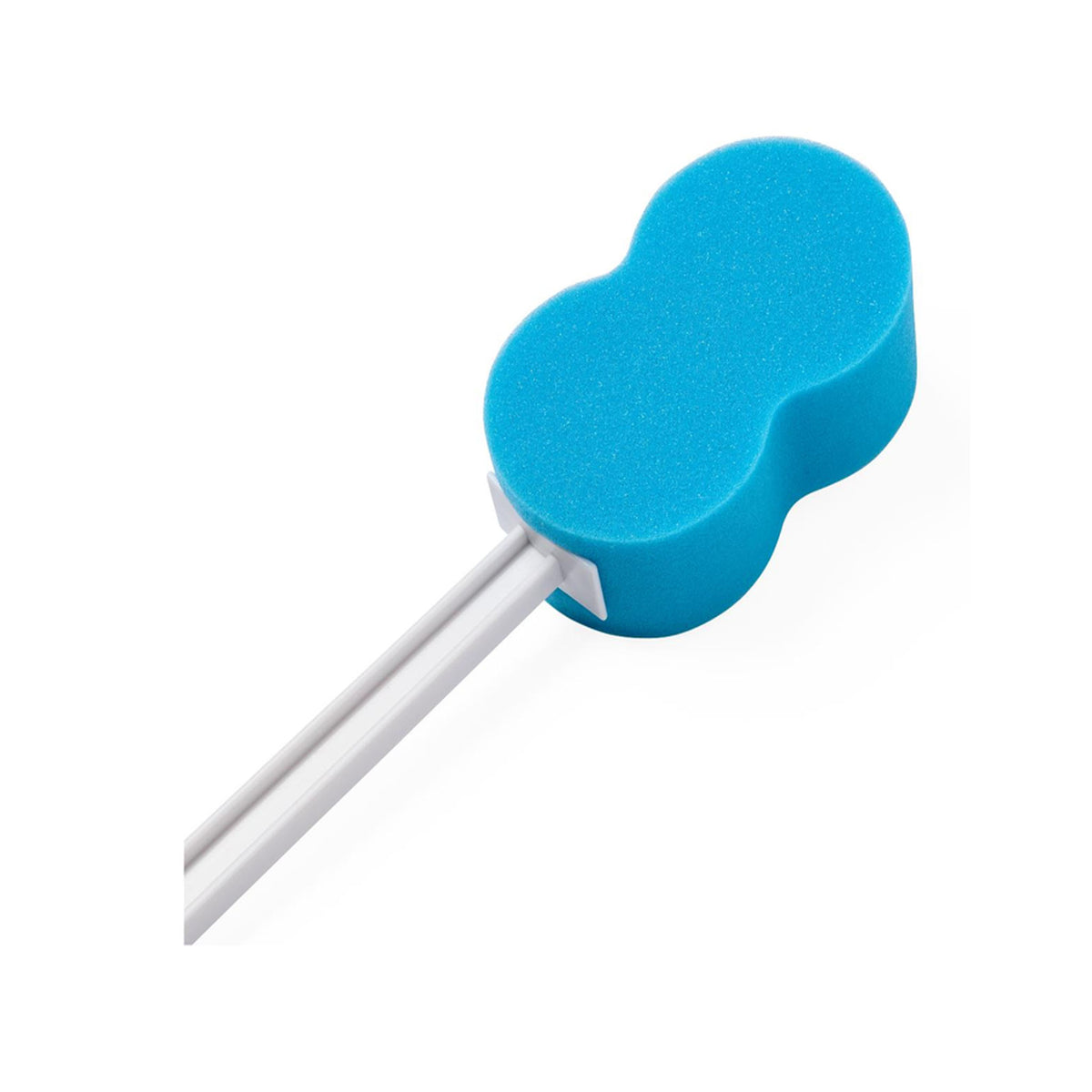Contoured Bath Sponge with 22" Bendable Handle