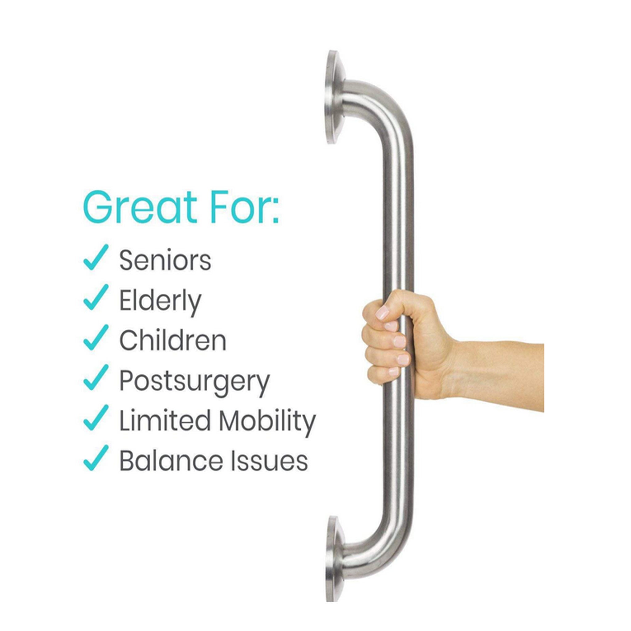 Vive Health Metal Grab Bar