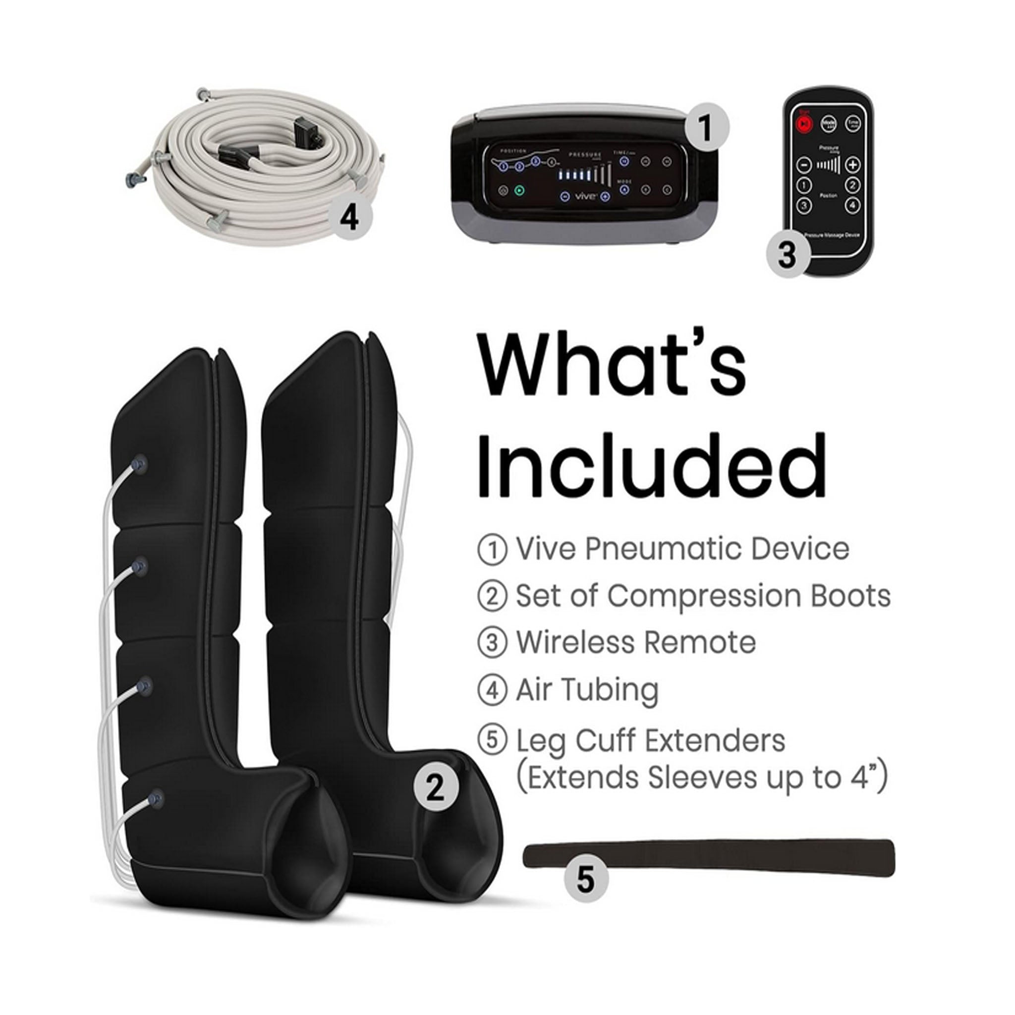 Vive Health Leg Compression Pump Full System Standard