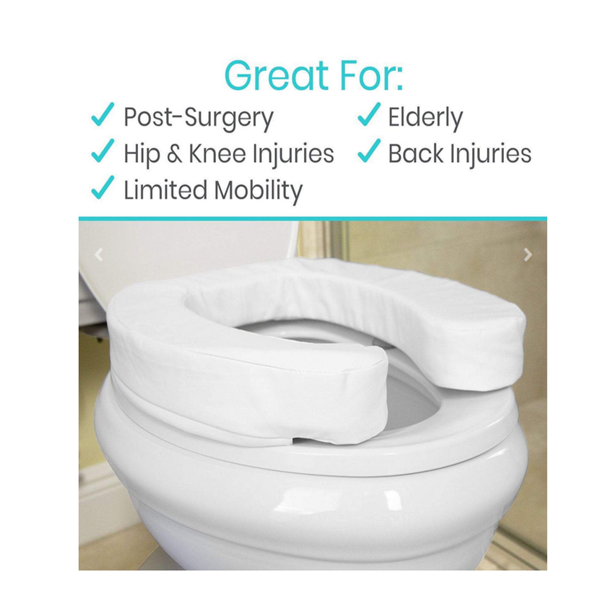 Vive Health Toilet Seat Cushion (Dense)