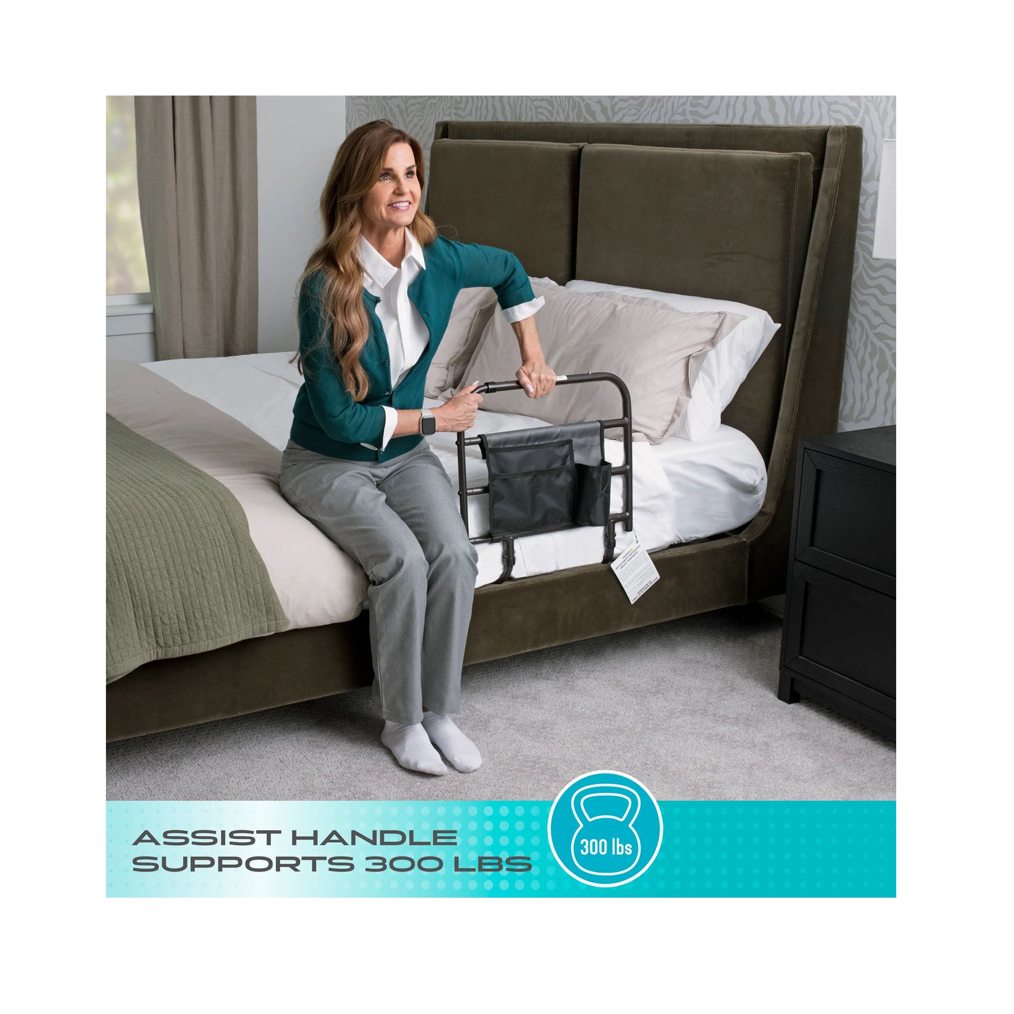 Wonder EZ Adjust Bed Rail by Stander