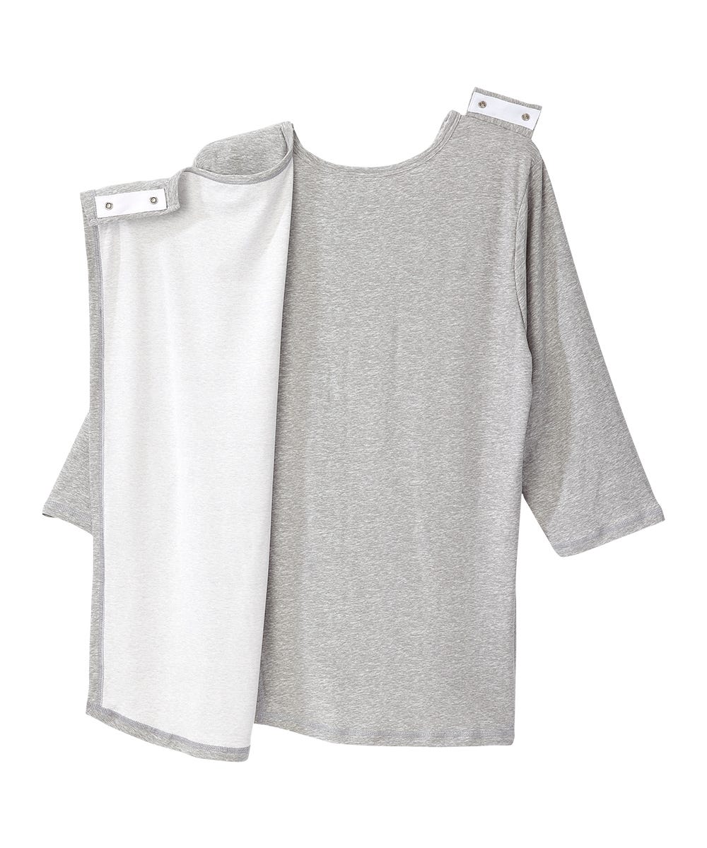 Women's Open Back Active Crew Neck Top