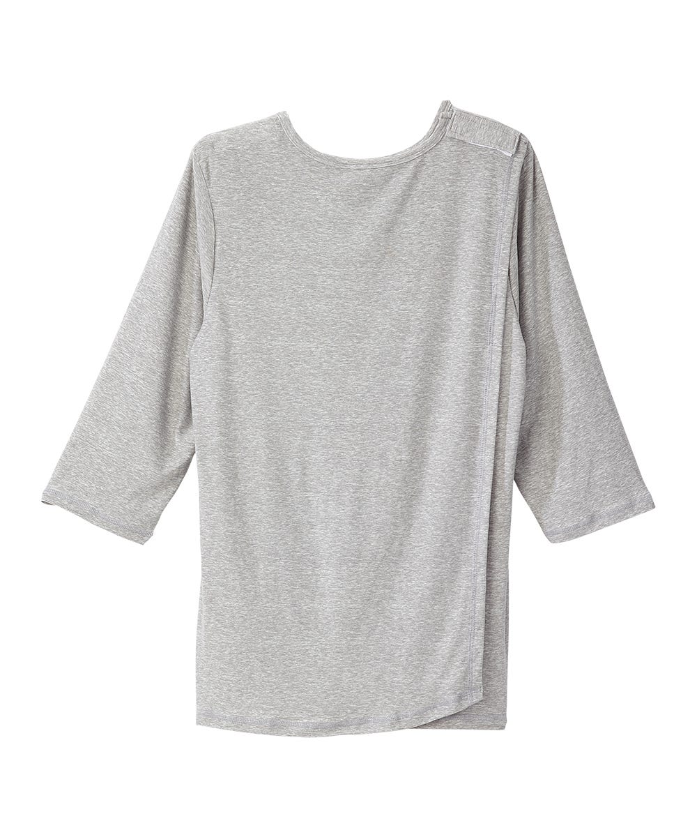 Women's Open Back Active Crew Neck Top