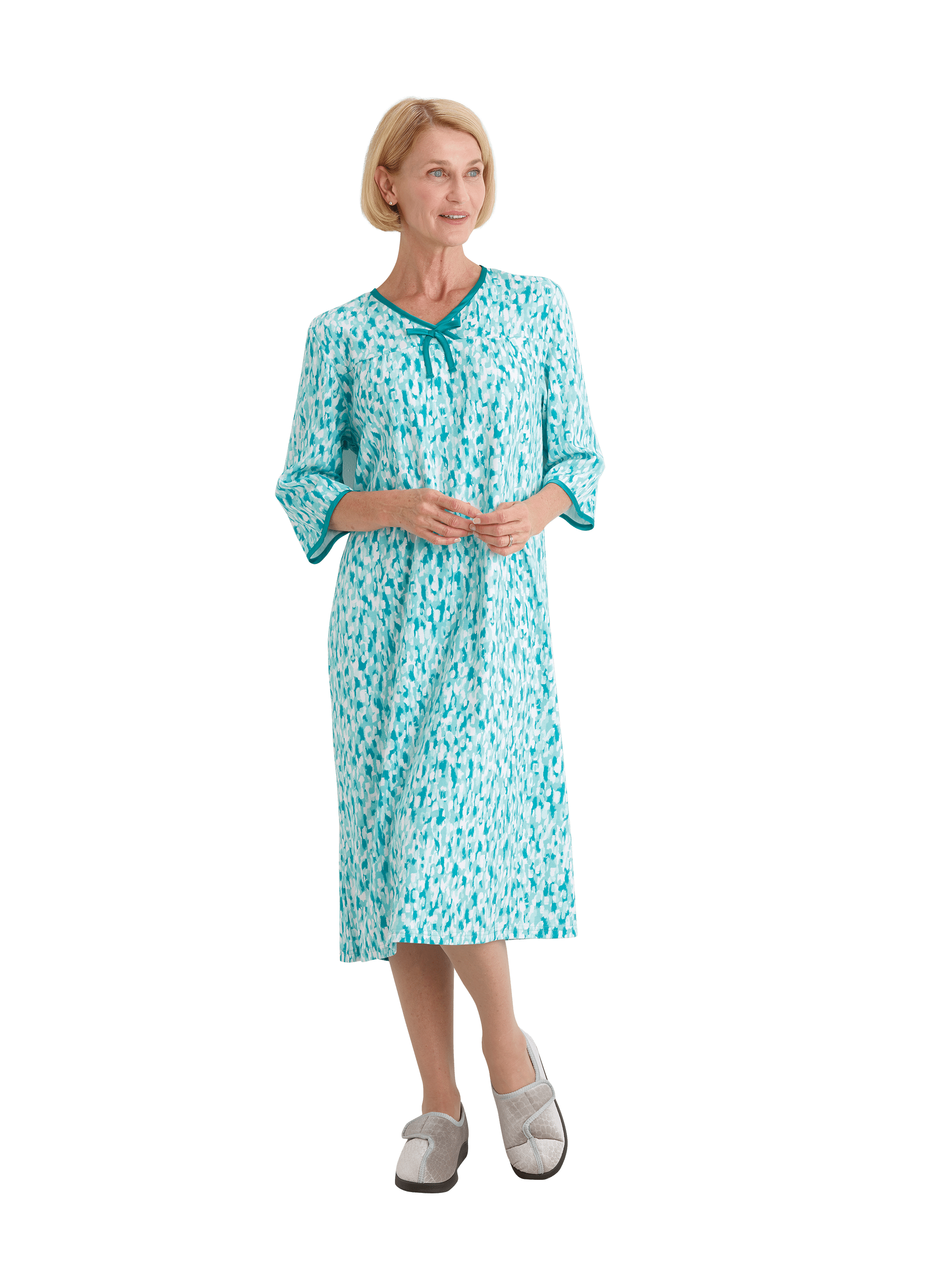 Women's No Peek Hospital & Home Care Gown