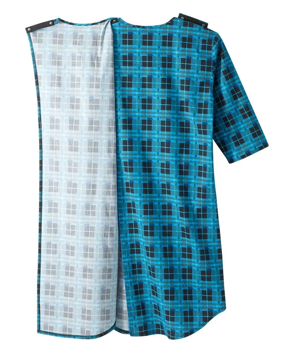 Men's Flannel Hospital & Home Care Gown