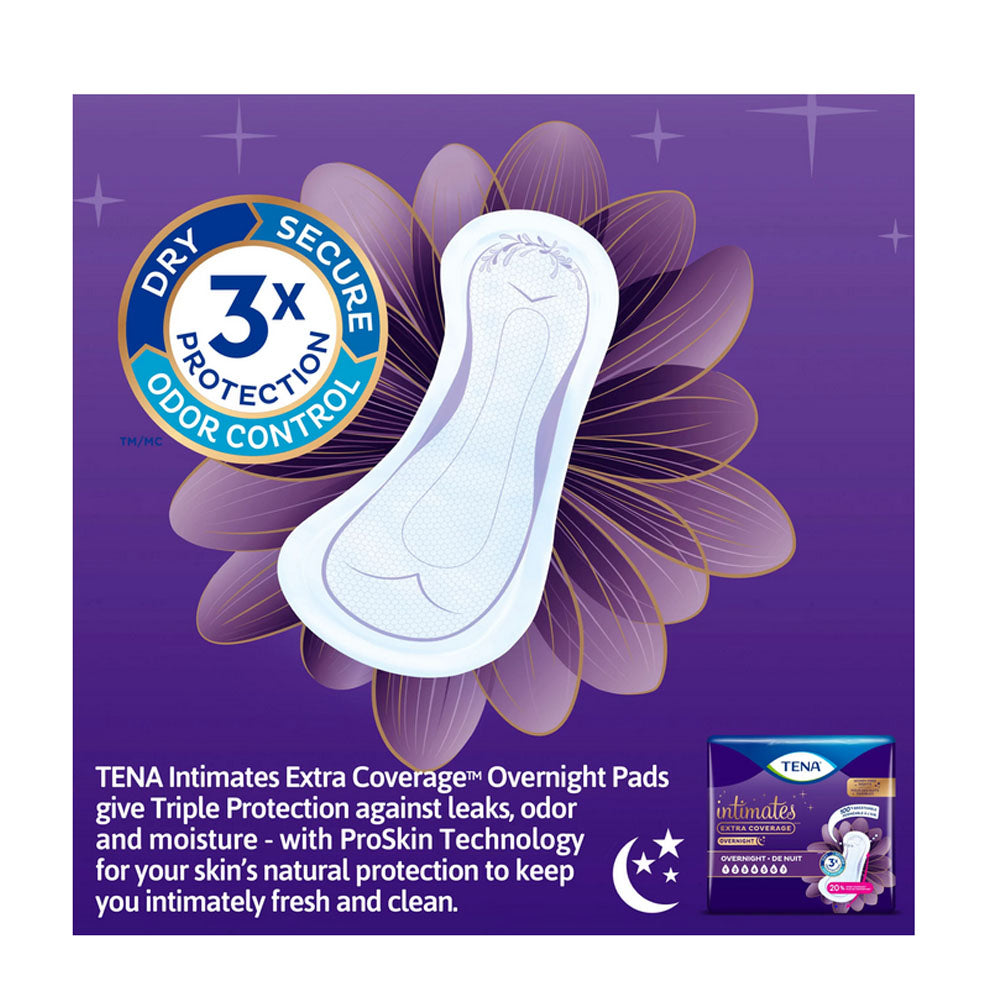 TENA Intimates Heavy Absorbency Postpartum Overnight Pad