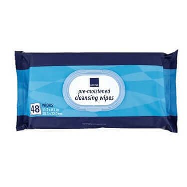 Abena Pre-Moistened Personal Cleansing Wipe