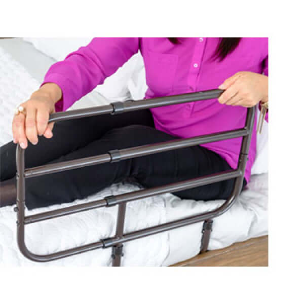 Able Life Bedside Extendable Bed Rail for Elderly, Adjustable Safety Handle