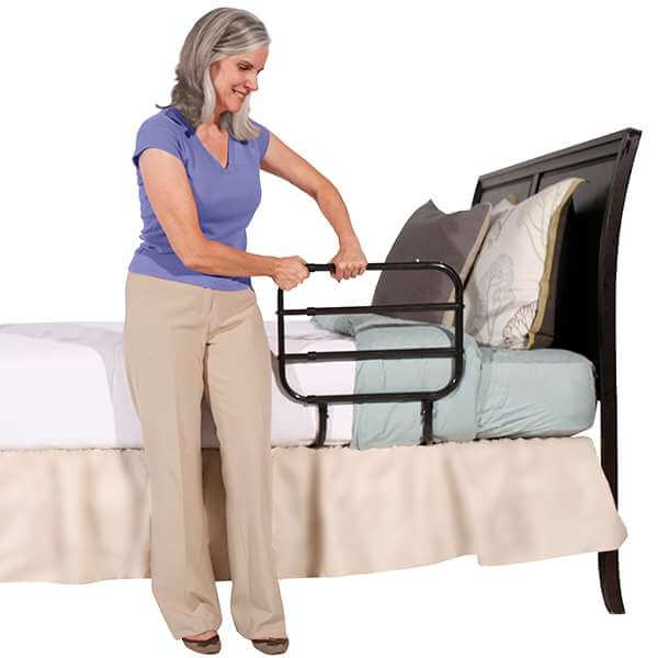 How to Assemble the Able Life Click-N-Go Extendable Bed Rail on Adjustable  Beds 