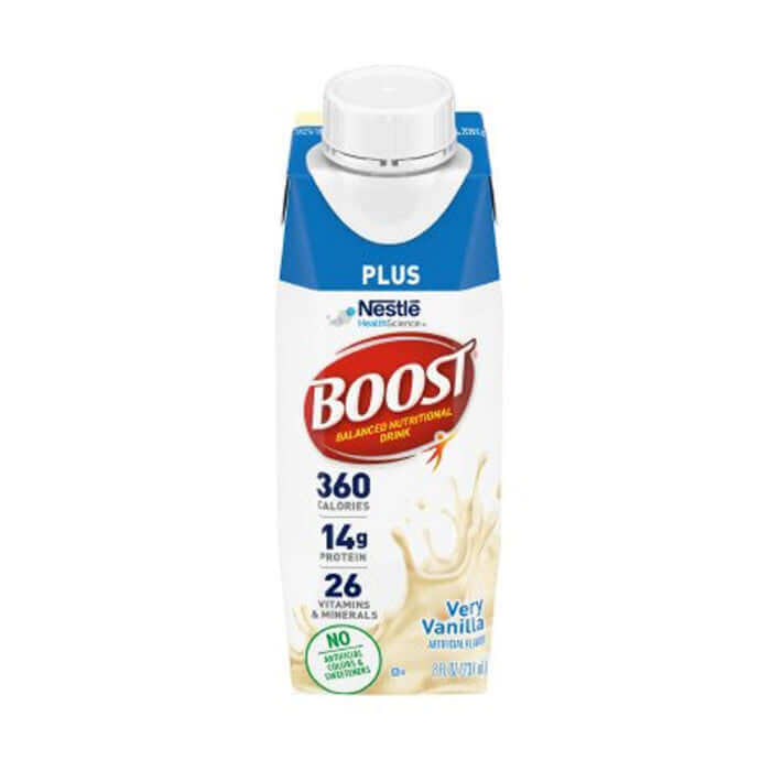 boost in a box Boost Plus Very Vanilla Carton 8 Fluid Ounce