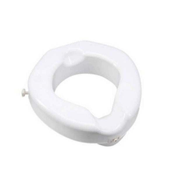 Carex Safe Lock Raised Toilet Seat 4-1/4"