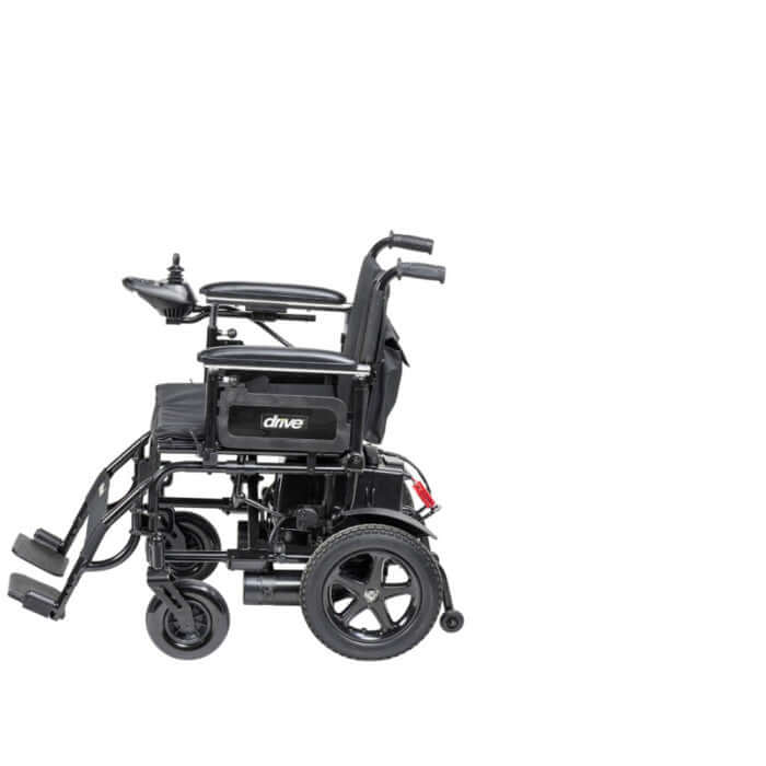 Cirrus Plus Folding Power Wheelchair with Footrest and Batteries