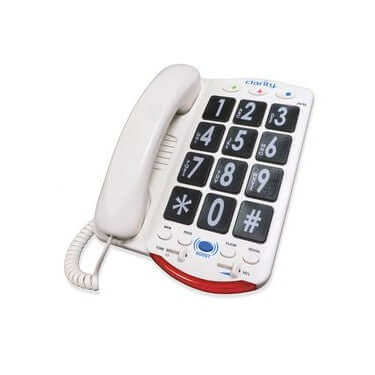 Clarity JV-35 Amplified Big Button Phone With Talk Back Numbers