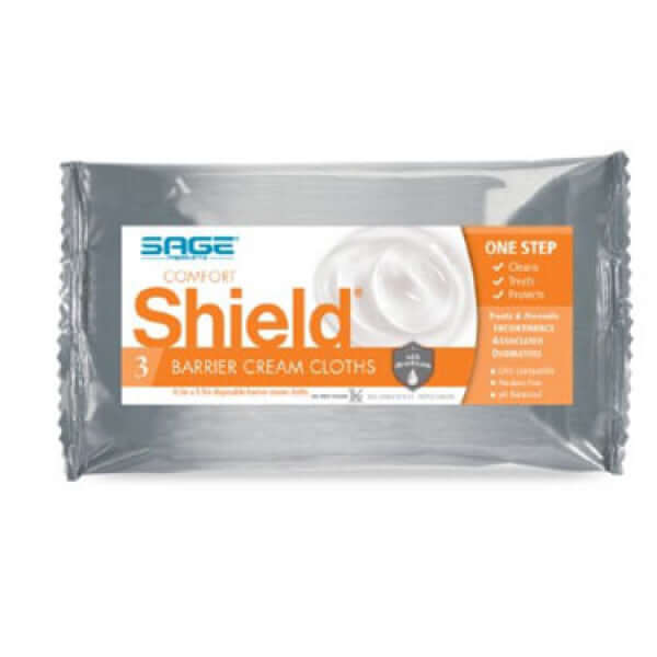 Sage Comfort Shield Soft Pack Incontinence Care Wipe
