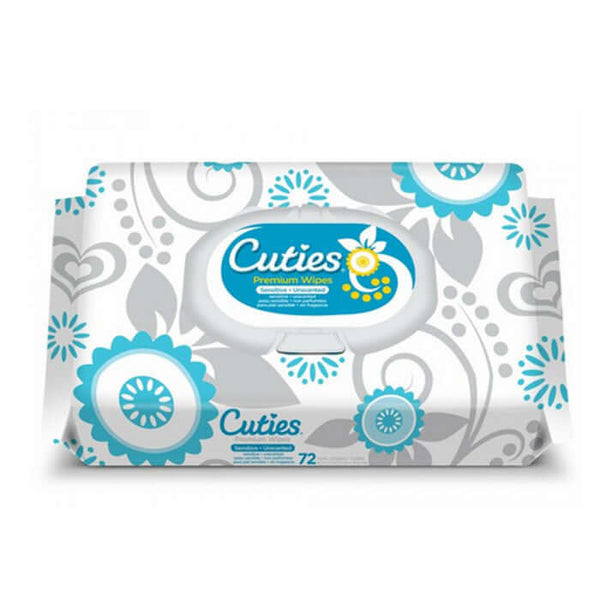Cuties Sensitive Baby Wipes Soft Pack