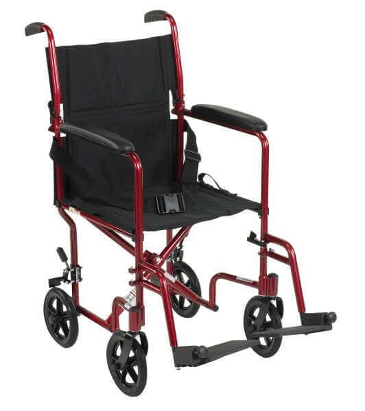 Deluxe Lightweight Transport Wheelchair by Drive