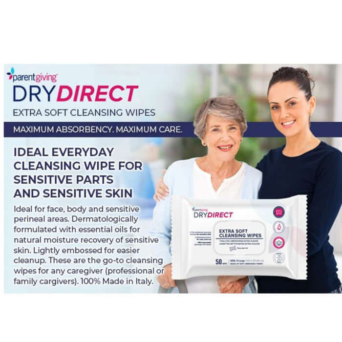 Dry Direct Extra Soft Cleansing Wipes