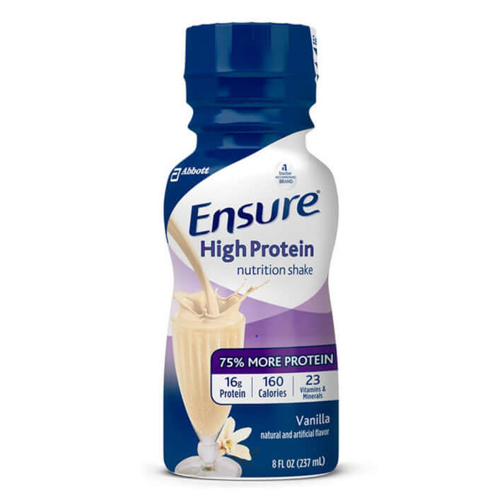 Ensure 8 oz. Bottle High Protein Nutrition Shake