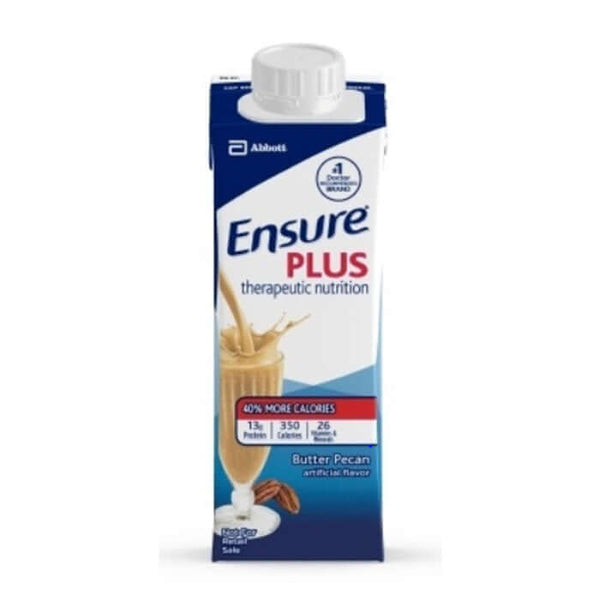 Ensure Plus 8 oz. Recloseable Tetra Carton Therapeutic Nutrition Shake