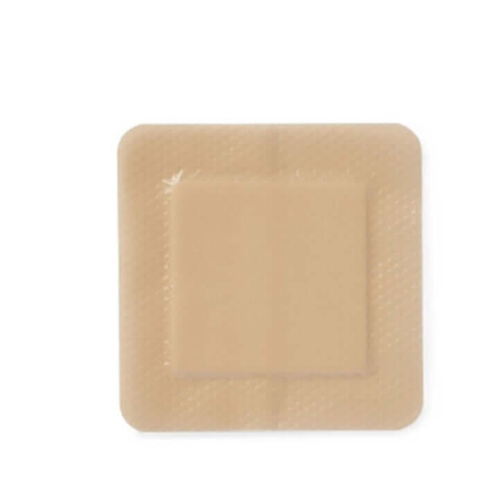 EQUOS 5-Layer Square Foam Dressings with Silicone Adhesive