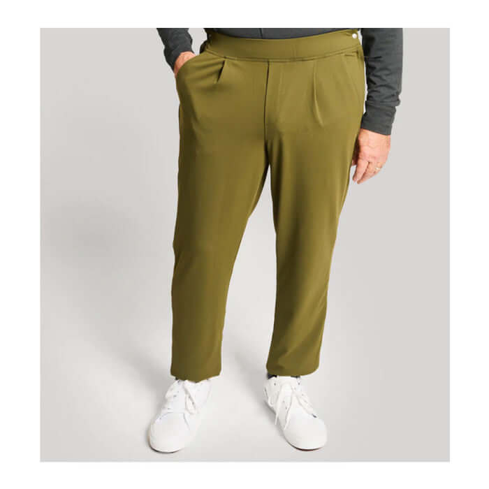 Minimalist 360° Stretch Slim Trousers With Zipped Cuffs - Regular