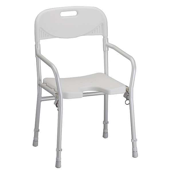 Foldable Shower Chair with Back by Nova