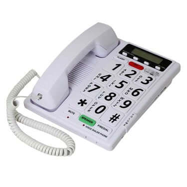 Future Call FC-1204 Amplified Voice Dialer Phone