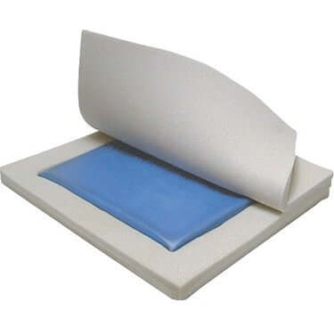 Essential Medical Supply Coccyx Cushions - 18 x 16 x 3 inches