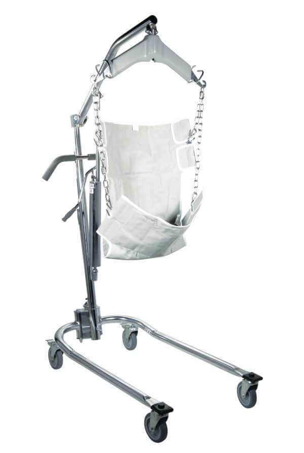 Hydraulic Deluxe Chrome Plated Patient Lift