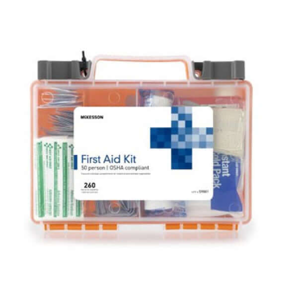 McKesson 50 Person Plastic Case First Aid Kit