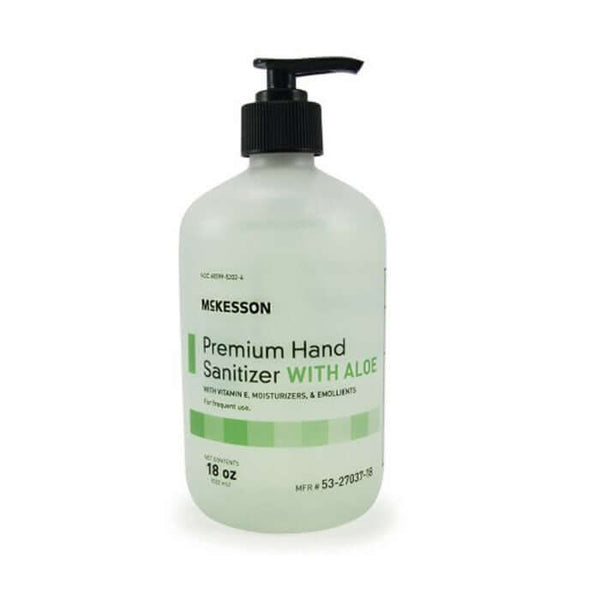 McKesson Premium Hand Sanitizer with Aloe Gel Pump Bottle