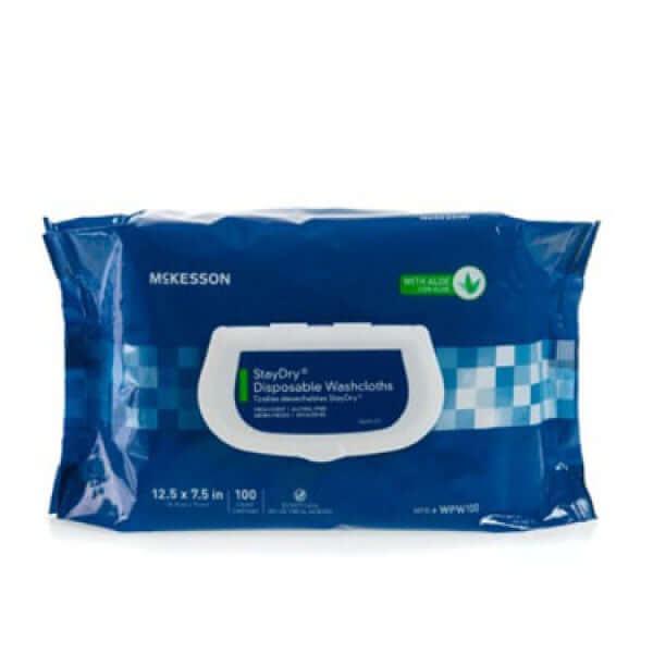 McKesson StayDry Personal Washcloth (Scented)