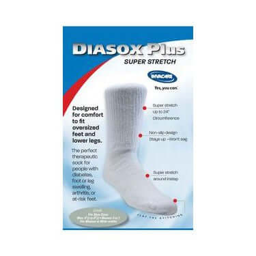 Medicool DiaSox Plus Oversize Socks