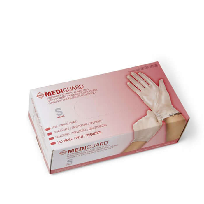 Mediguard Vinyl Synthetic Exam Gloves