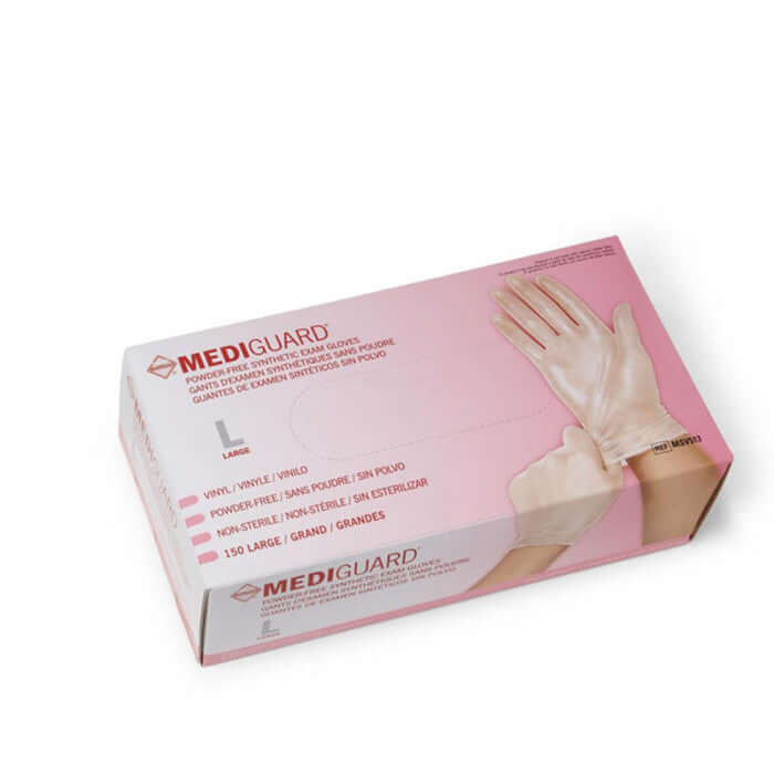 Mediguard Vinyl Synthetic Exam Gloves