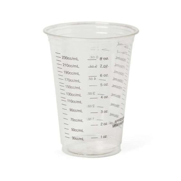 Medline Disposable Graduated Cold Plastic Drinking Cups