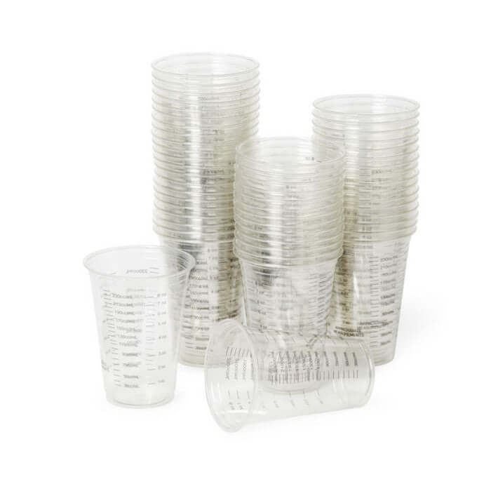 Medline Disposable Graduated Cold Plastic Drinking Cups