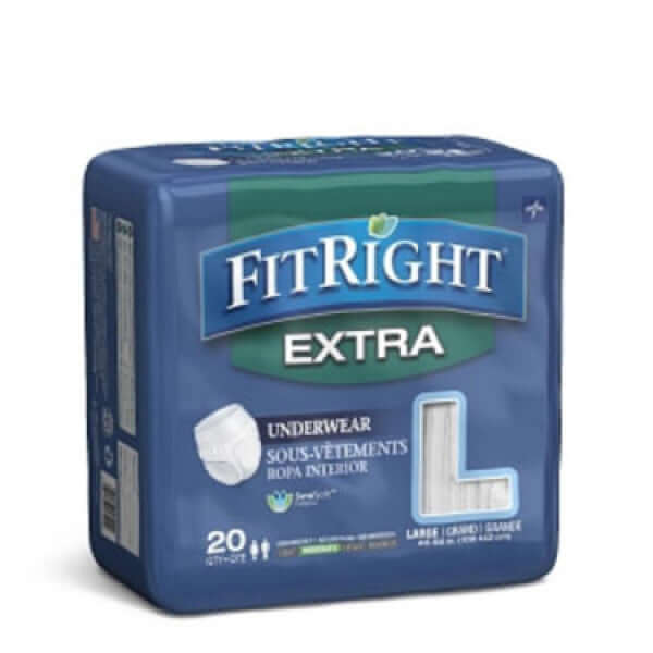 Medline FitRight Extra-Protective Underwear