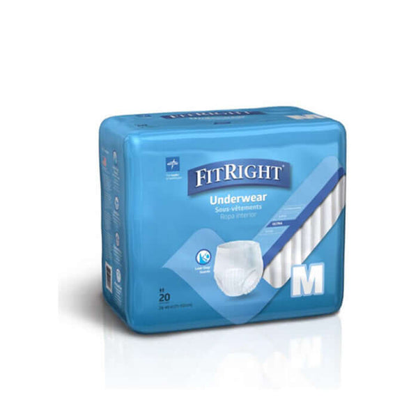 Medline FitRight Ultra Protective Underwear