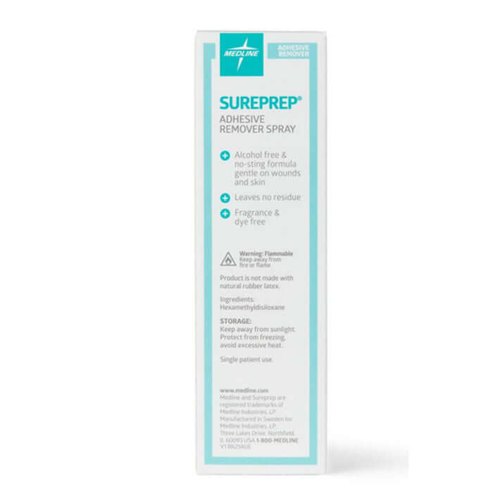Medline Sureprep Spray Adhesive Removers