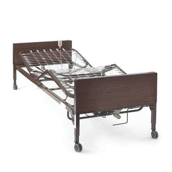 MedLite Low Full Electric Hospital Bed by Medline