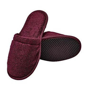 Men's Turkish Organic Terry Cotton Cloth Spa Slippers